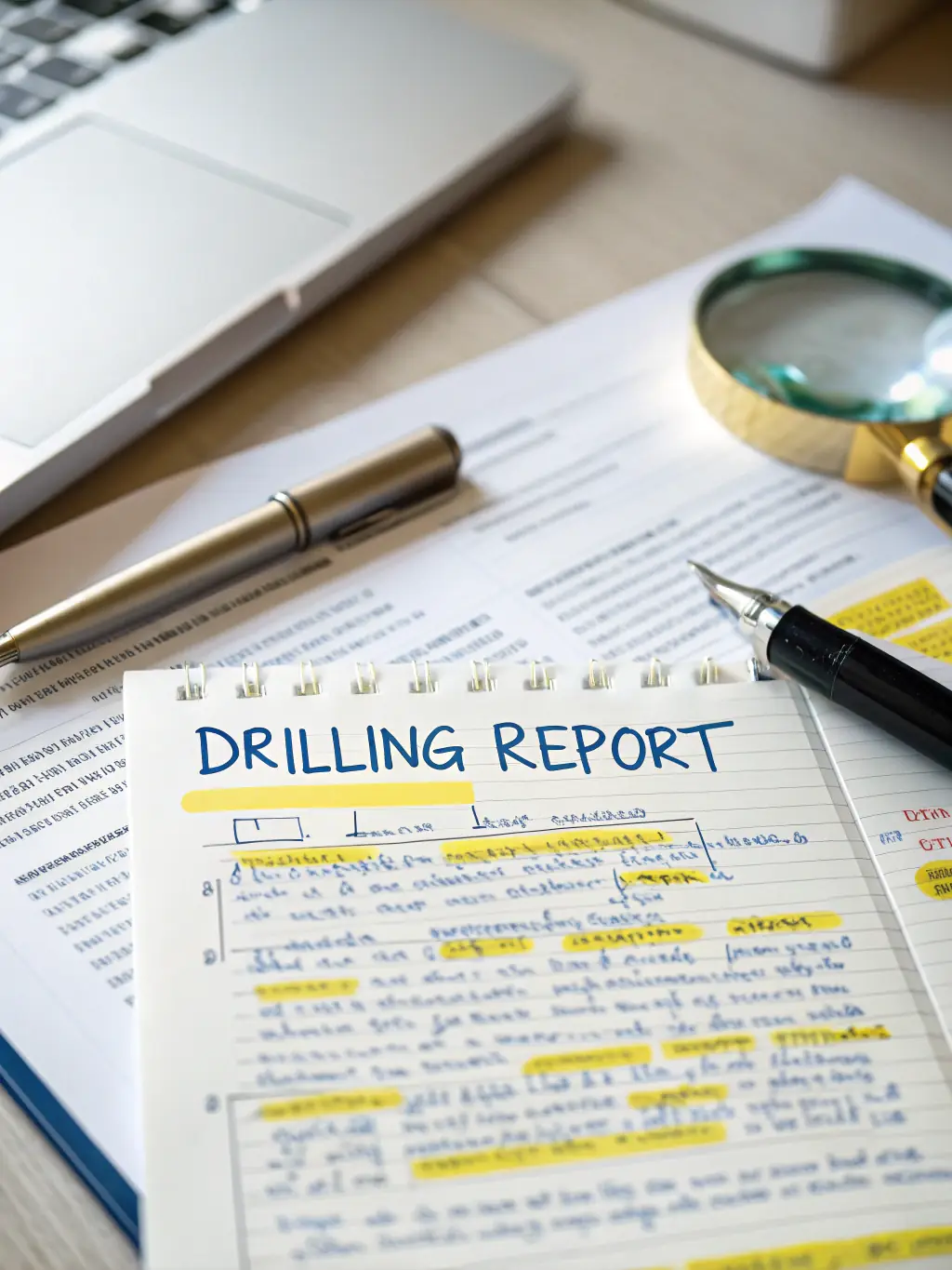 An image of a detailed survey report, highlighting key findings and recommendations for damp and mould treatment in a Cornish property.